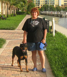 dog walking dade